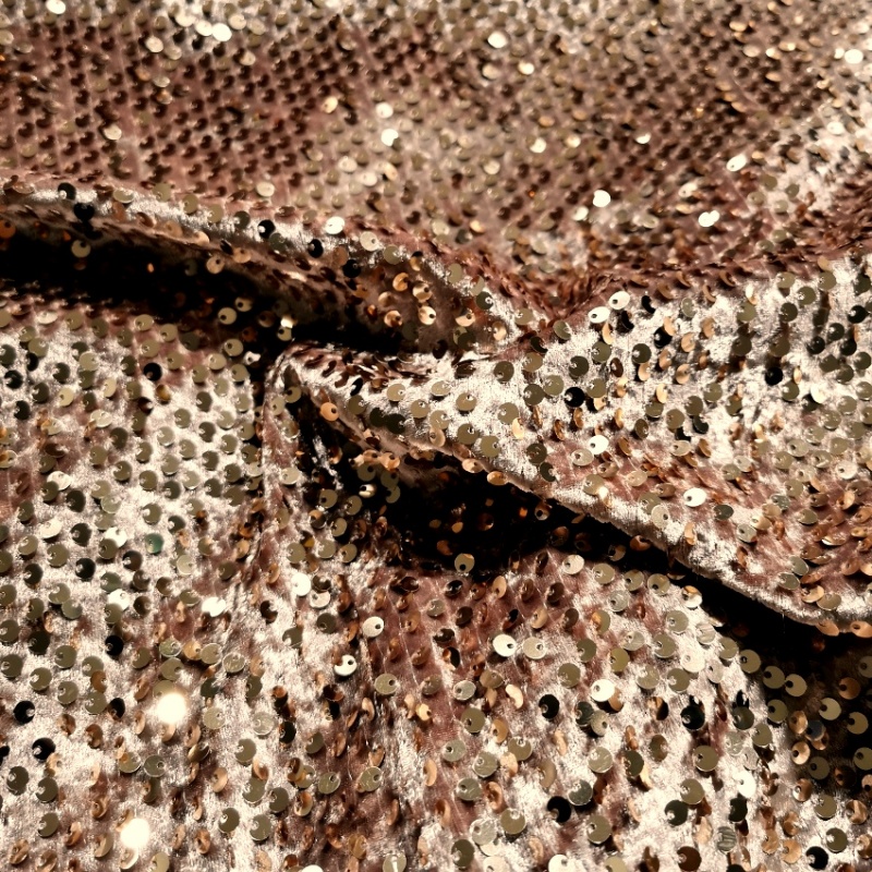 Blush Sequin Velvet Fabric, Blush dress sequin velvet fabric